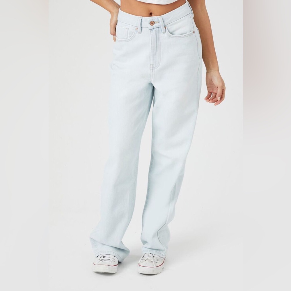 Forever 21 Curvy Wide-Leg Size 27 Jeans